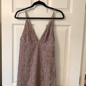 Free People Sz 0 Night Shimmers Mini Dress